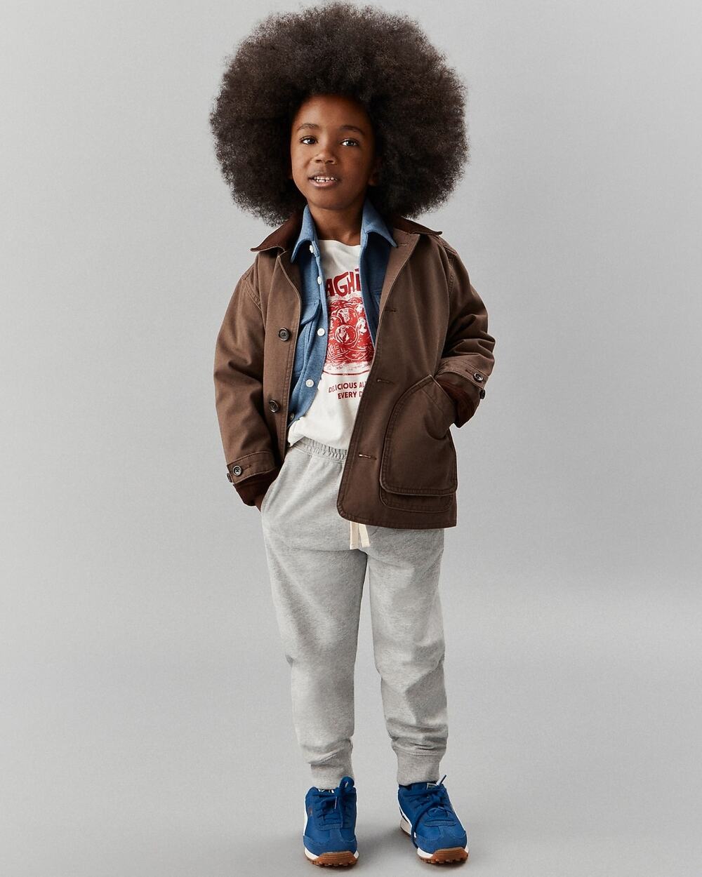 J. Crew kid's Limited-edition 1983 heritage Barn Jacket Bark Size XL 12-13 NWT
